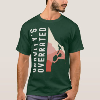 Gravitys überbewertete Klettersteig Alpinist de T-Shirt