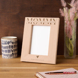 Gravur "We Liebe You Mommy" Foto-Rahmen Geätzte Rahmen