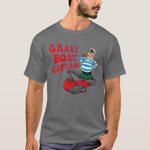 Gravy Boat Captain Funny Erntedank Kostümgeschenk T-Shirt