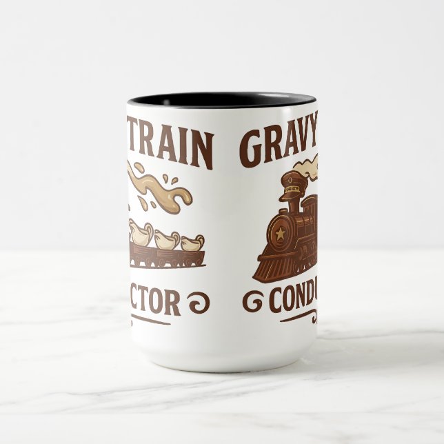 Gravy Train Conductor | Halloween Gifts Tasse (Zentrum)