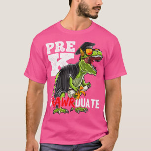 Grawduate Dinosaur Graduation Cap Gown Shir T-Shirt