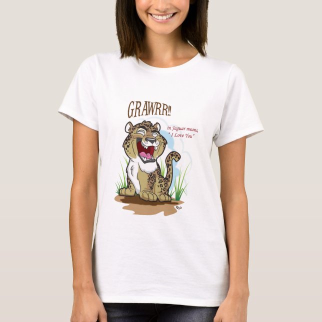 GRAWRR! - Damen-Baby - Puppe T-Shirt (Vorderseite)