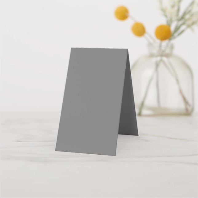 Gray #767676, Gunsmoke Terminkarte (Rückseite)