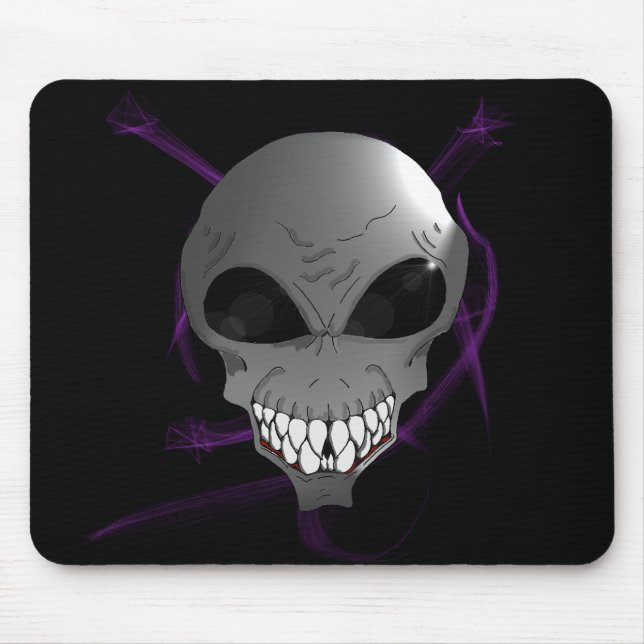 Gray Alien Mousepad (Vorne)