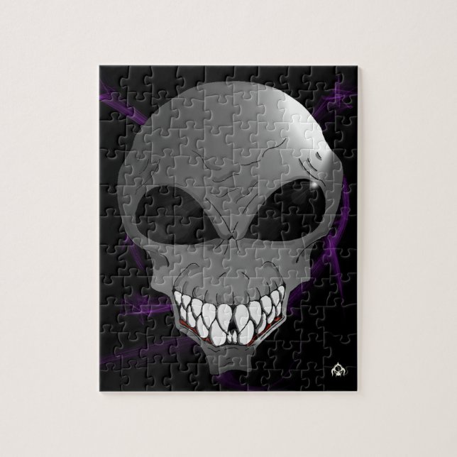 Gray Alien Puzzle (Vertikal)