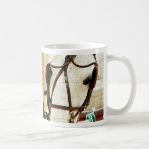 Gray Amish Buggy Horse Tasse