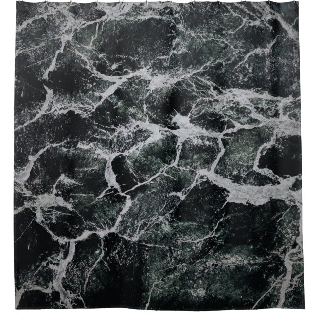 GRAY AND BLACK PAINTING DUSCHVORHANG (Vorderseite)