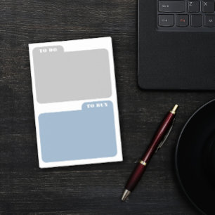 Gray & Ashy Blue zu tun & zu kaufen Post-it Klebezettel