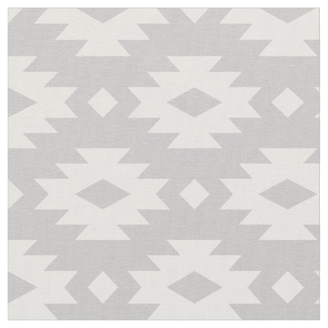 Gray Aztec Stoff (Nahaufnahme)