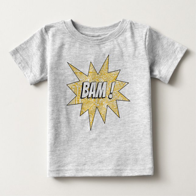 Gray BAM! T-Shirt (Vorderseite)