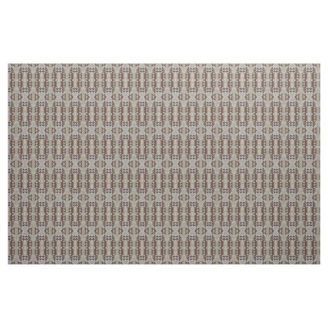 Gray Beige Khaki Taupe Brown Eclectic Art Stoff (Fat Quarter (45,7 x 55,9 cm))