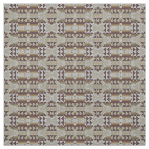 Gray Beige Khaki Taupe Brown Eclectic Art Stoff