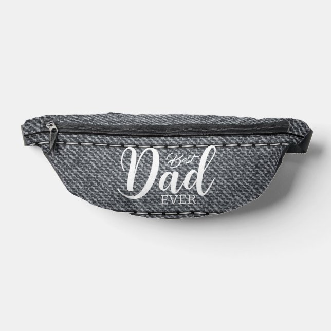 Gray Best Vater Pater Happy Vathers Day 2024 Bauchtasche (Ablage )