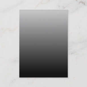 Gray Black Ombre Visitenkarte
