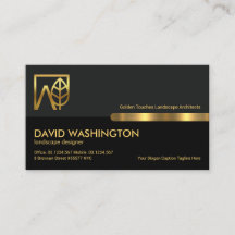 Gray Black Retro Columns Landscaper