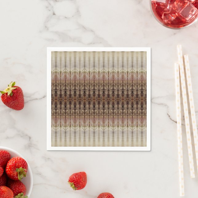 Gray Brown Modernität und Elegant Serviette (Beispiel)