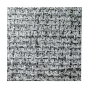 Gray Burlap Fliese