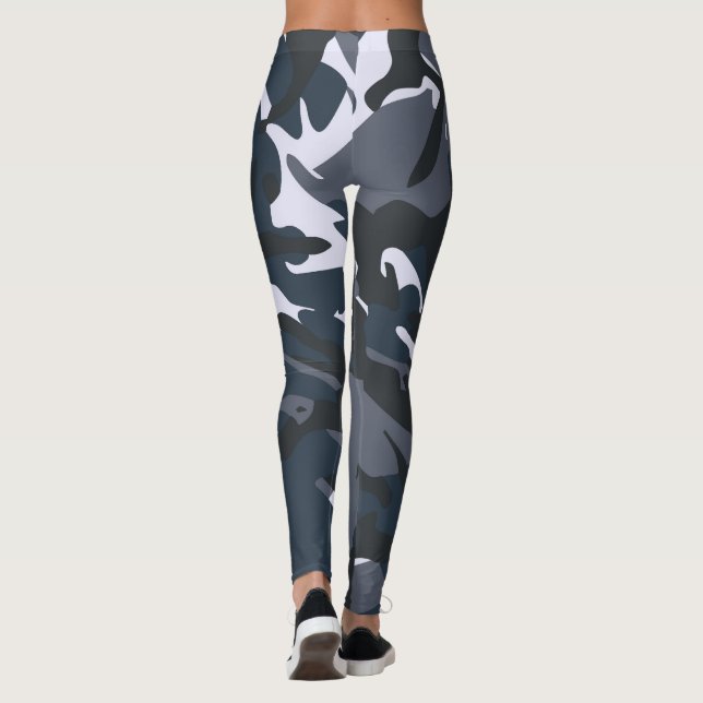 Gray Camou Leggings (Rückseite)