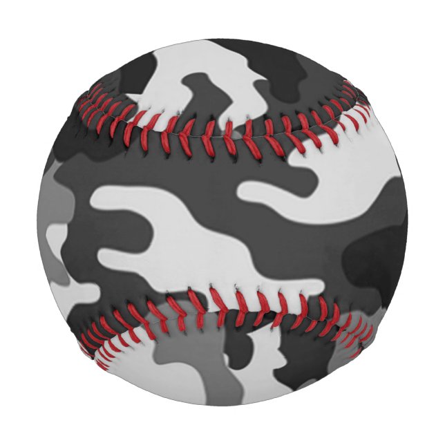 Gray Camouflage Baseballs (Vorderseite)