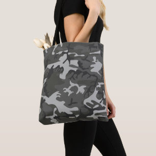Gray Camouflage Pattern, militärisches Muster, Arm