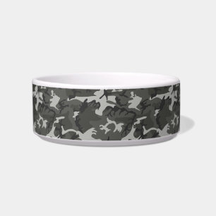 Gray Camouflage Pattern, militärisches Muster, Arm Napf