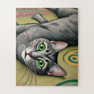 Gray Cat 50 Piece Kinder Puzzle