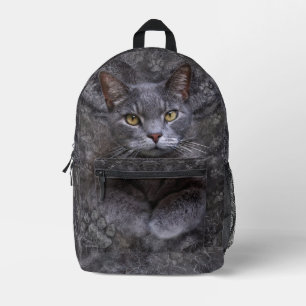 Gray Cat Bedruckter Rucksack