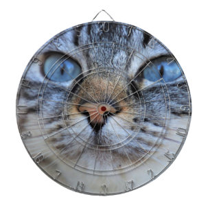 Gray Cat Dartscheibe