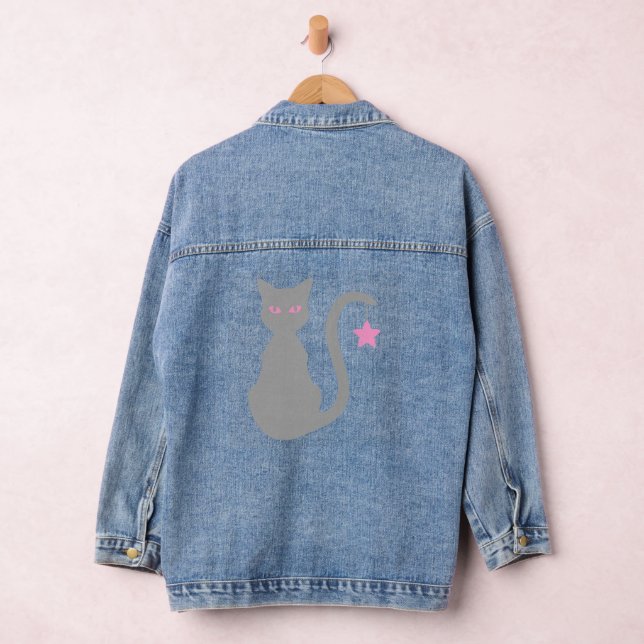 Gray Cat Denim Jacket Jeansjacke (Hangar)