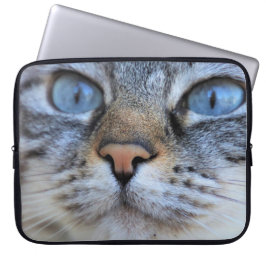 Gray Cat Laptopschutzhülle