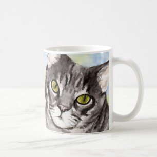 Gray Cat Tasse