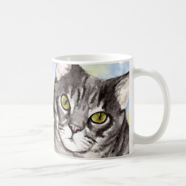 Gray Cat Tasse (Rechts)
