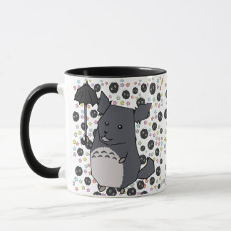 Gray Chinchilla Pastel Candy Stars Tasse