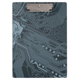 Gray Circuit Board Klemmbrett