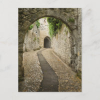 Gray Cobblestone Street, Frankreich