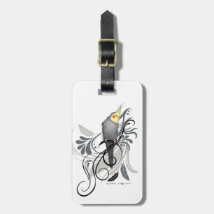 Gray Cockatiel Gepäckanhänger
