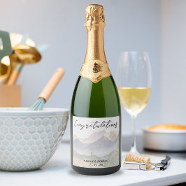 Gray Colorado Mountain Wedding