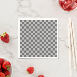 Gray Combination Classic Checkerboard von STaylor Serviette