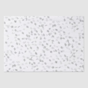 Gray Confetti Seidenpapier