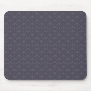 Gray Damask Bows Mousepad