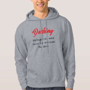 Gray Dashing Hoodie
