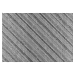 Gray diagonale Streifen Schneidebrett