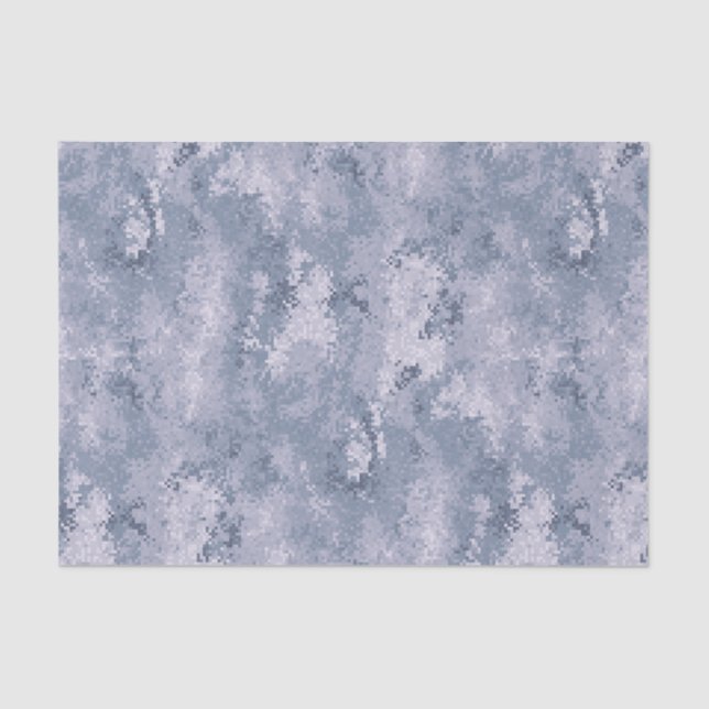 Gray Digi Camouflage Seidenpapier (Vorderseite)