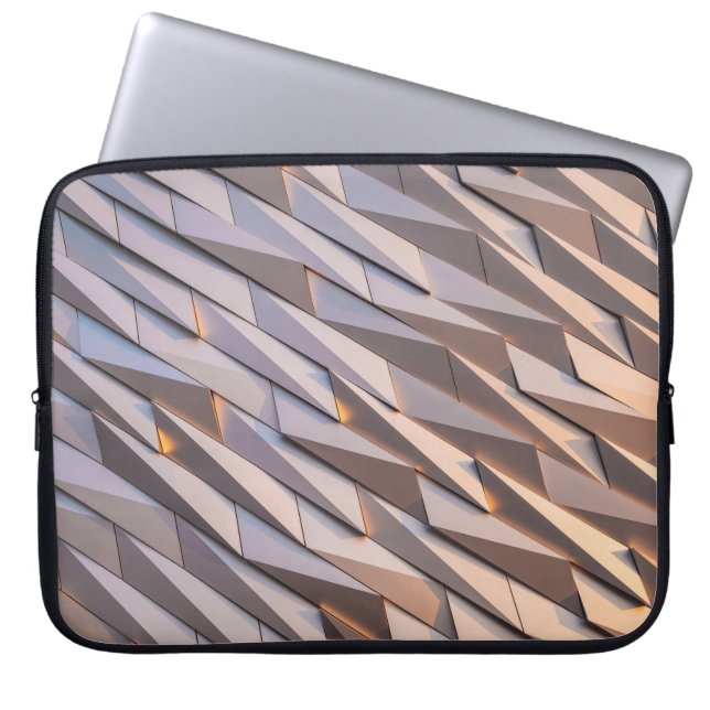GRAY DIGITAL WALLPAPIER LAPTOPSCHUTZHÜLLE (Vorderseite)
