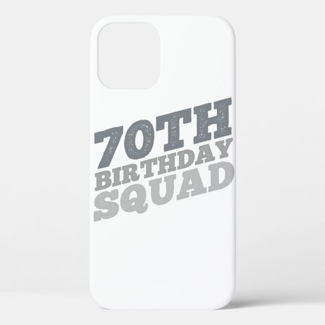 Gray Distressed 70. Case-Mate iPhone Hülle (Rückseite)
