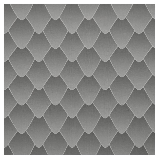 Gray Dragon Scales Stoff (Muster)