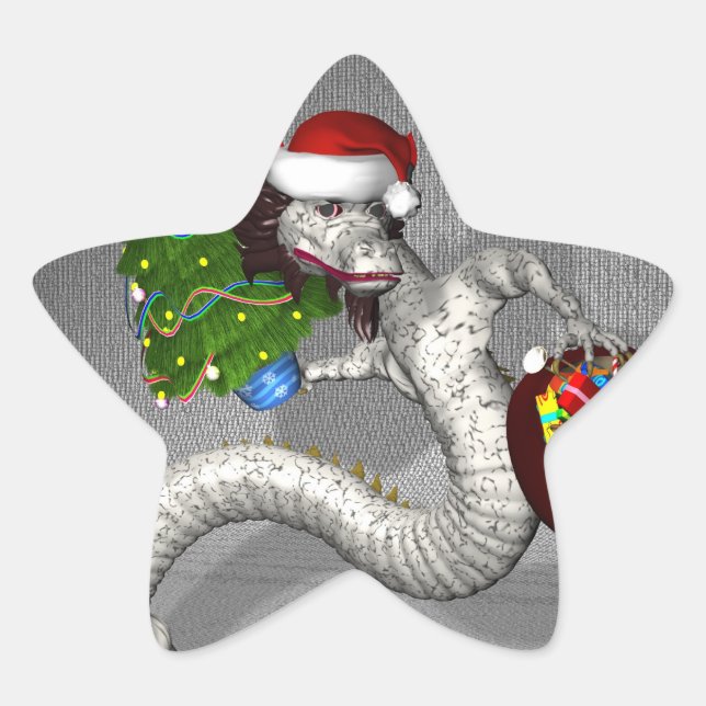 Gray Dragon Stern-Aufkleber (Vorderseite)