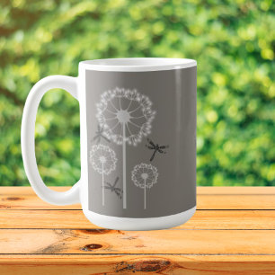 Gray Dragonflies Tasse