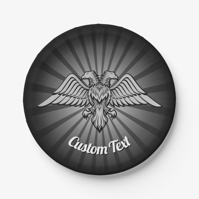 Gray Eagle mit zwei Heads Paper Teller (Vorderseite)