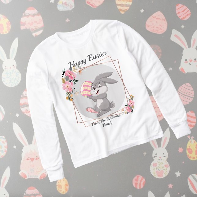 Gray Easter Bunny Personalized  (Von Creator hochgeladen)